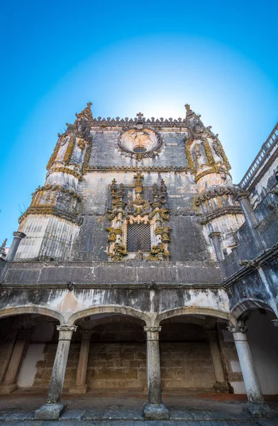 Gyönyörű Convento Cristo Tomar Portugália — Stock Fotó