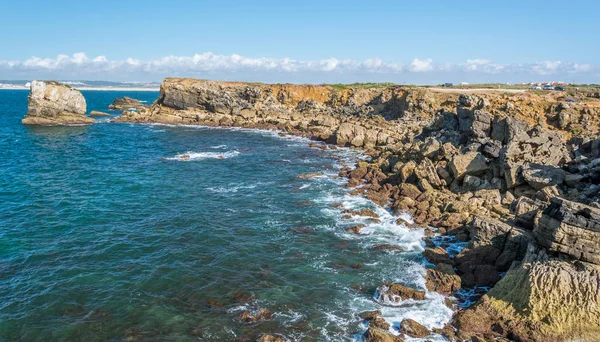 Peniche Oeste Subregion Portekiz Manzaralı Kıyı Manzarası — Stok fotoğraf