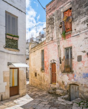 Summer morning Altamura, province of Bari, Puglia, southern Italy.
