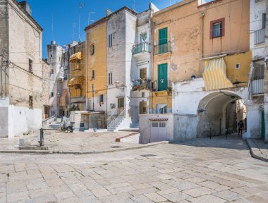 Old Town bari, Puglia (Apulia), Güney Italya.