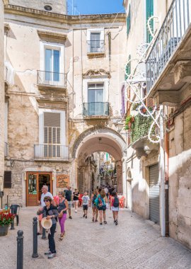 Old Town bari, Puglia (Apulia), Güney Italya.