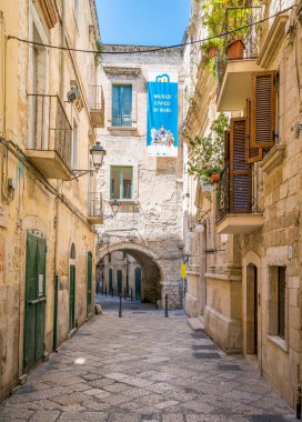 Old Town bari, Puglia (Apulia), Güney Italya.