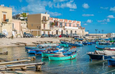 Eski Liman-Bisceglie, Puglia, Güney Italya.