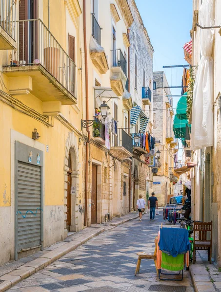 Oude Stad Bari Puglia Apulië Zuid Italië — Stockfoto