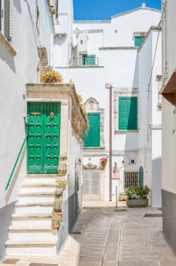 Martina Franca, Taranto Eyaleti, Apulia, Güney Italya.