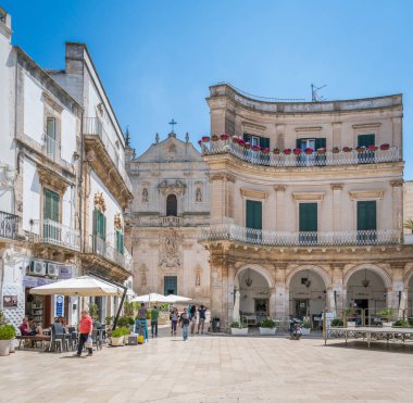 Martina Franca, Taranto Eyaleti, Apulia, Güney Italya.