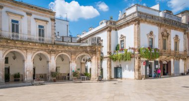 Martina Franca, Taranto Eyaleti, Apulia, Güney Italya.