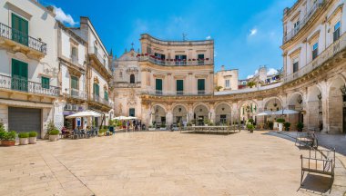 Martina Franca, Taranto Eyaleti, Apulia, Güney Italya.