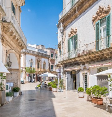 Martina Franca, Taranto Eyaleti, Apulia, Güney Italya.