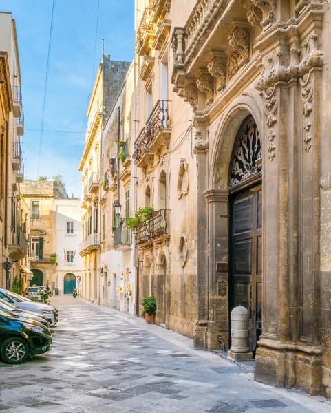 Festői Látvány Lecce Puglia Apulia Dél Olaszországban — Stock Fotó