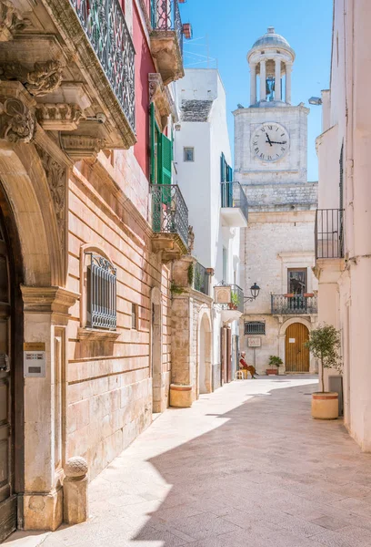 Vista Panorámica Locorotondo Provincia Bari Apulia Sur Italia —  Fotos de Stock