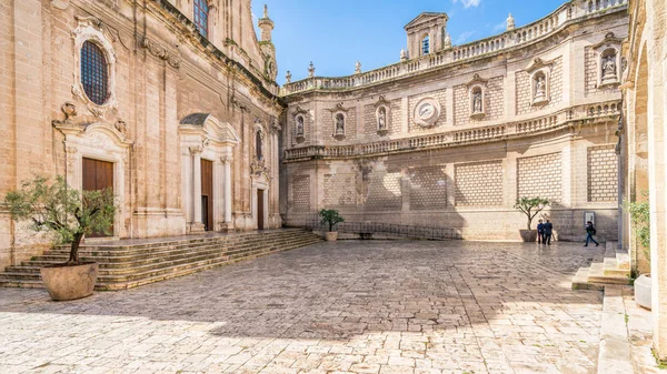 Malerischer Sommerlicher Anblick Monopoli Provinz Bari Apulien Süditalien — Stockfoto