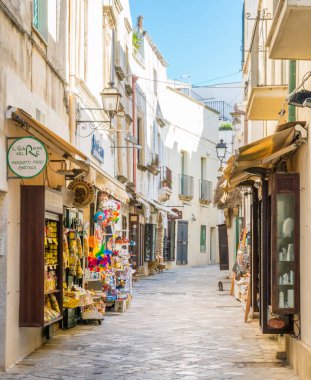 Otranto, Salento Yarımadası 'ndaki Lecce Eyaleti, Puglia, Italya.