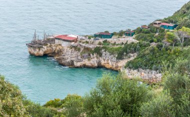 Peschici 'deki Monte Pucci Trabucco, Foggia ili, Puglia (İtalya)