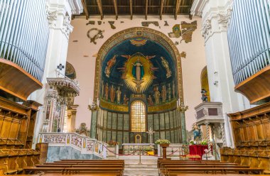 Salerno, Campania, Italya Duomo. Aralık-11-2017