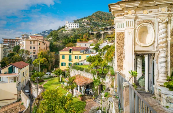 Panoramic View Minerva Garden Salerno Campania Italy — Stock Photo, Image