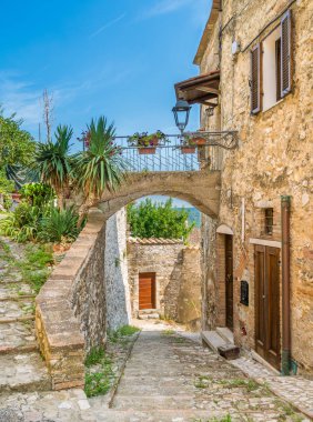 Amelia, Terni eyaletinin antik ve güzel kenti, Umbria, İtalya.