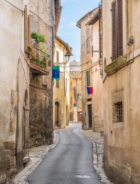 Amelia, Terni eyaletinin antik ve güzel kenti, Umbria, İtalya.