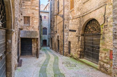 Narni, Terni eyaletinin antik kenti. Umbria, Orta İtalya.