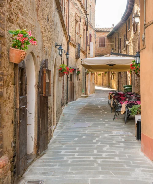 Panicale Idylická Vesnice Provincii Perugia Umbrii Itálie — Stock fotografie