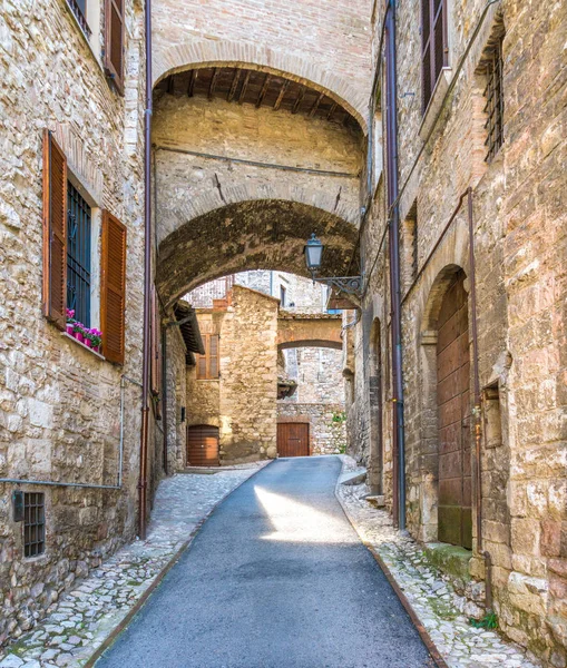 Νάρνη Αρχαία Πόλη Στην Επαρχία Του Τέρνι Ούμπρια Κεντρική Ιταλία — Φωτογραφία Αρχείου