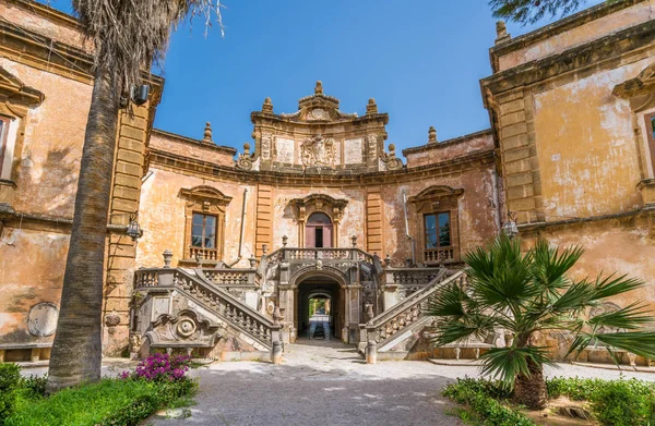 Krásná Villa Palagonia Bagherii Poblíž Palermu Sicílie Itálie — Stock fotografie