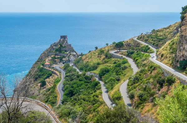 Blick Von Der Forza Agr Hintergrund Die Burg Aus Sarazenen — Stockfoto