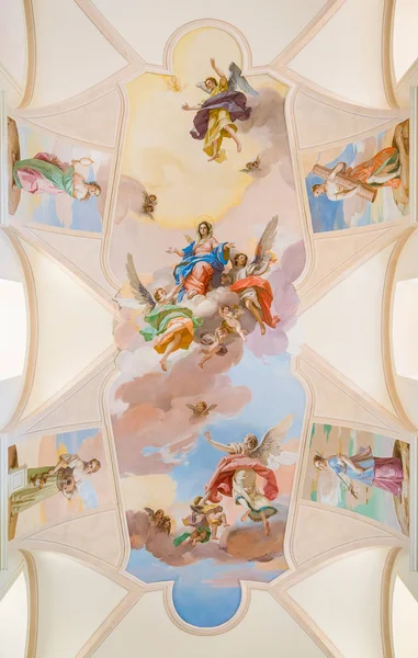 ノト大聖堂 サンニコル大聖堂のフレスコ画保管庫 シラキュース州 シチリア州 イタリア 2018年7月12日 — ストック写真
