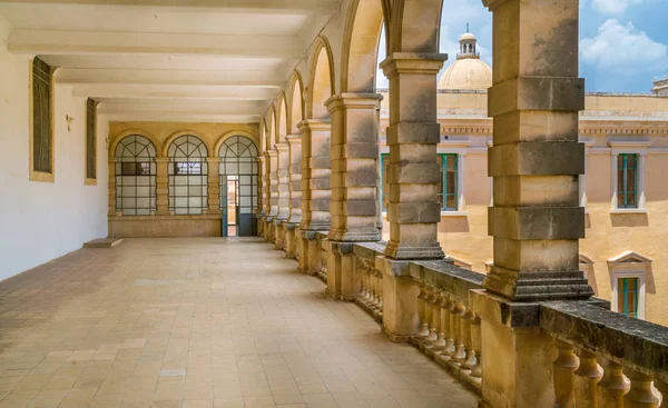 San Salvatore Manastırı Içinde Noto Manzara Syracuse Eyaleti Sicilya Talya — Stok fotoğraf