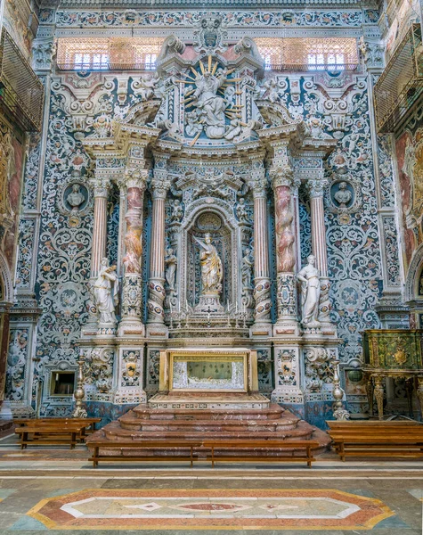 Cappella Santa Caterina Alessandria Nella Chiesa Santa Caterina Palermo Sicilia — Foto Stock
