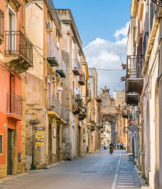 Sciacca'da manzara, Agrigento eyaleti, Sicilya, İtalya.