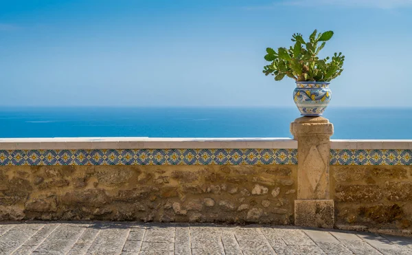 Malebný Středomořský Pohled Sciacca Provincie Agrigento Sicílie — Stock fotografie