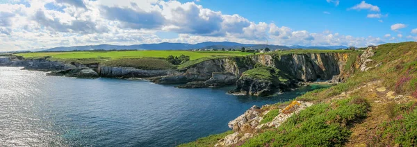 Paisaje Marino Escénico Punta Atalaya Amortiza Asturias Norte España —  Fotos de Stock