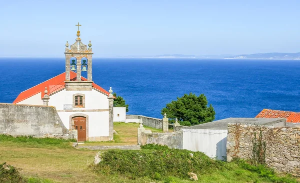 Ermita Santo Adriano Cerca Malpica Bergantinos Provincia Coruña Galicia — Foto de Stock