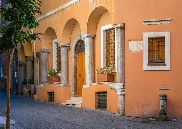 Sunny Morning Roman Ghetto Rome Italy — Stock Photo, Image