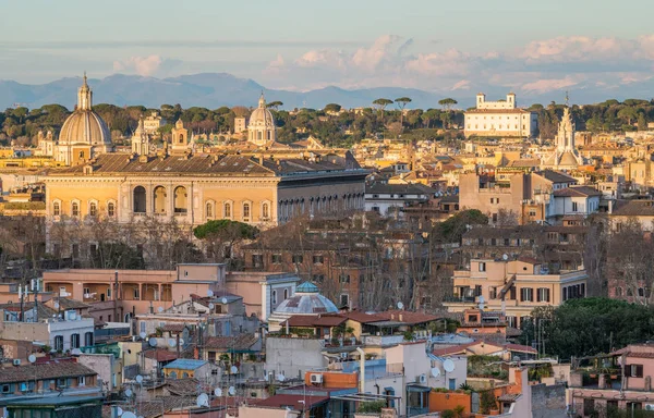 Palazzo Farnese Ile Gianicolo Terrace Panorama Roma Talya — Stok fotoğraf