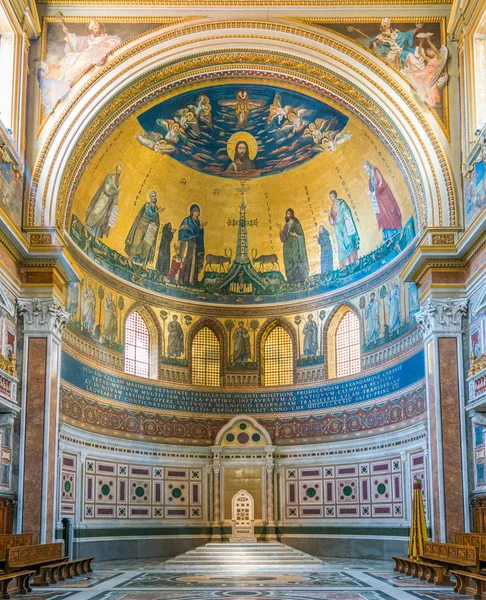 Апсиди Базиліка Святого Іоанна Латеранського Римі Жовтень 2017 — стокове фото