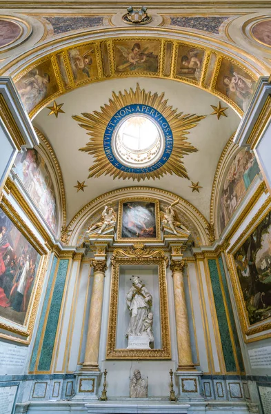 Chapel Saint John Nepomucene Basilica Saint Lawrence Lucina Rome Italy — Stock Photo, Image