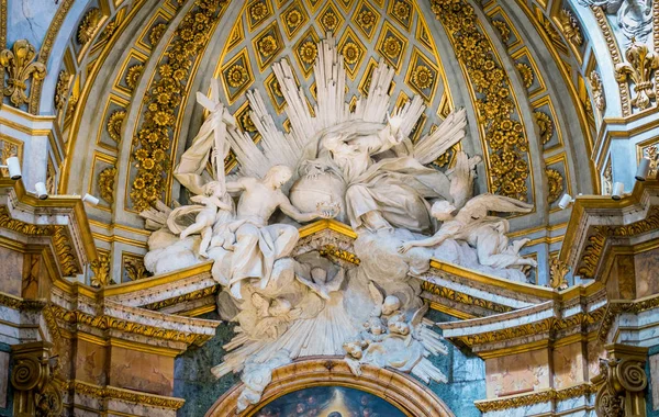 Detalii Din Absida Din Biserica Saint Louis Francezilor Din Roma — Fotografie, imagine de stoc