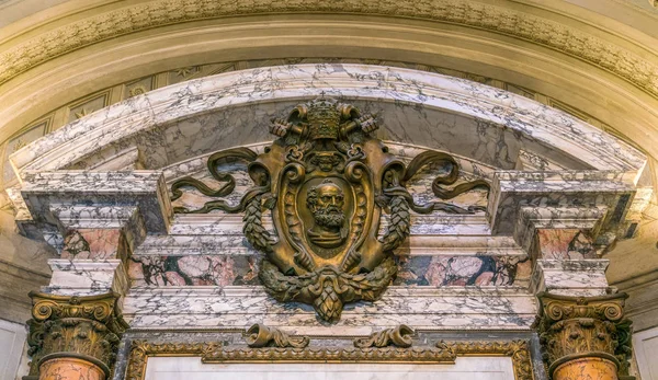 Szczegóły Zakrystii Bazyliki Peters Rzymie Włochy Luty 2019 — Zdjęcie stockowe