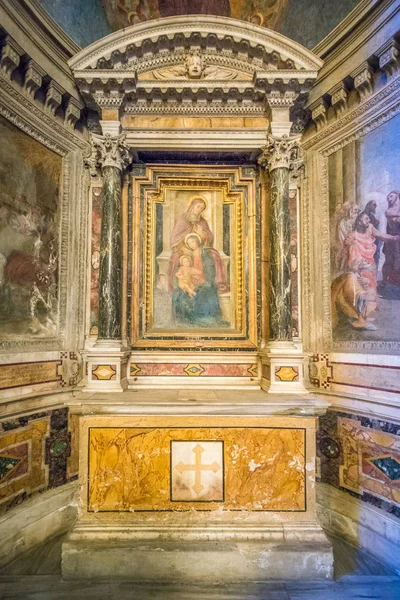 Boční Kaple San Pietro Montorio Church Římě Leden 2017 — Stock fotografie