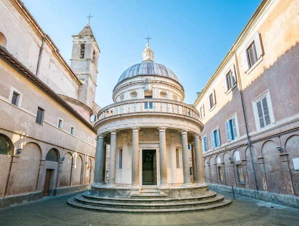 Tempietto Bramante Iglesia San Pietro Montorio Roma Italia Enero 2018 — Foto de Stock