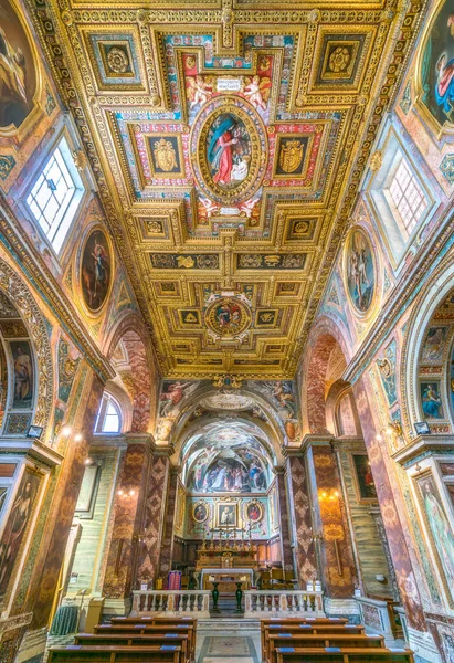 Kyrkan San Silvestro Quirinale Rom Italien Mars 2019 — Stockfoto