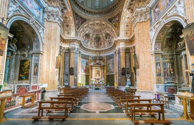 Santa Maria ai Monti Kilisesi, Roma, İtalya. Nisan-08-2018