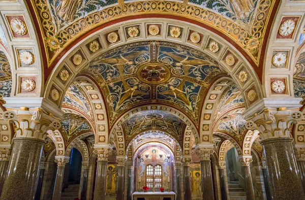 Crypt Santa Cecilia Trastevere Church Rome Italy January 2018 — Stock Photo, Image