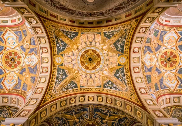 Crypt Santa Cecilia Trastevere Church Rome Italy January 2018 — Stock Photo, Image