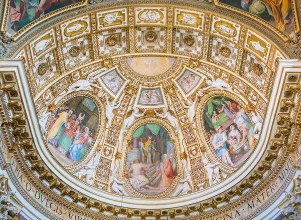 Ábside Pintado Por Cristoforo Casolani Iglesia Santa Maria Monti Roma — Foto de Stock