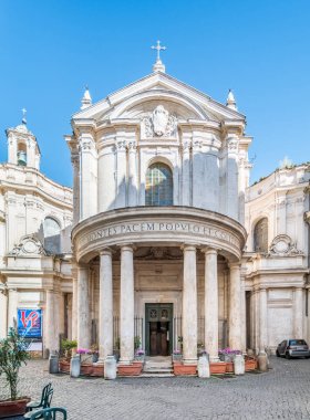 Santa Maria della Pace, Piazza Navona yakınlarındaki barok kilise, Roma