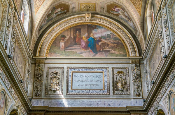 Detalle Iglesia Santa María Aquiro Roma Italia Abril 2018 — Foto de Stock