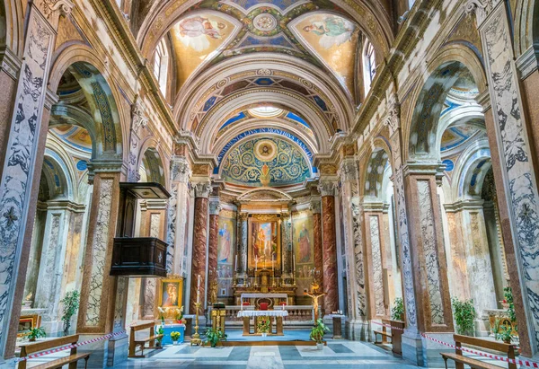 Templom Santa Maria Monticelli Rione Regola Rómában Olaszországban Április 2018 — Stock Fotó